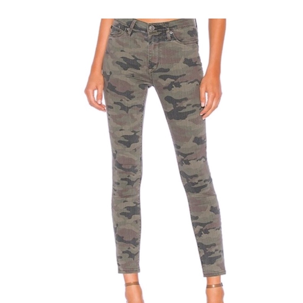Hudson Barbara jeans in camo